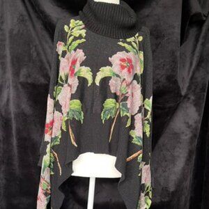 Desigual Cowl Neck Glitter Sweater